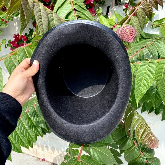Steampunk Top Hat Metallic Scientist Time Traveler Halloween Costume Cosplay Hat - Picture 5 of 5